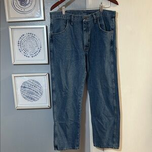 Vintage Rustler Men’s Blue Jeans Size 36 x 29”